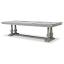 Marble Top Dining Table - Ash Grey