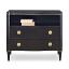 Chest - Onyx w/ Gold Stripe