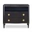 Chest - Onyx w/ Gold Stripe