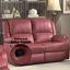 Red Loveseat Features