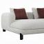 Sectional Sofa with Pillows