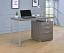 Weathered Grey Office Desk