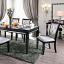 Black/Silver Dining Table