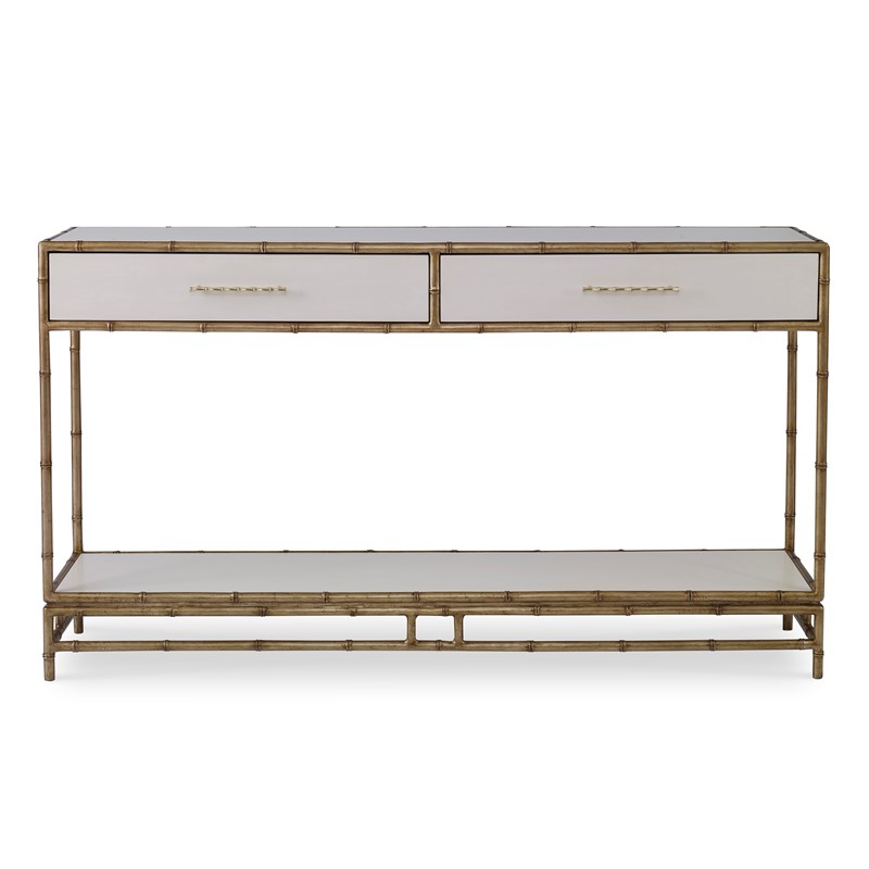 Chinoiserie Console Table - Linen