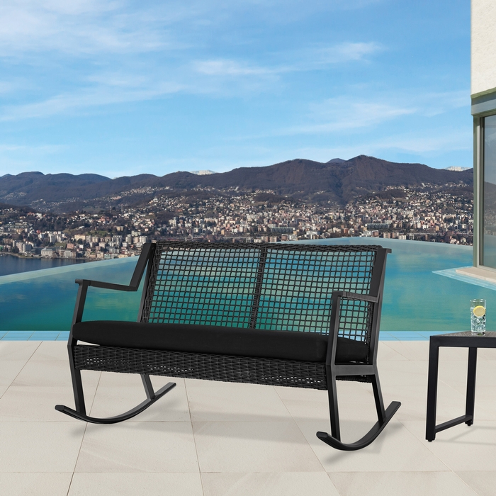 Calvin Two Seat Patio Rocker