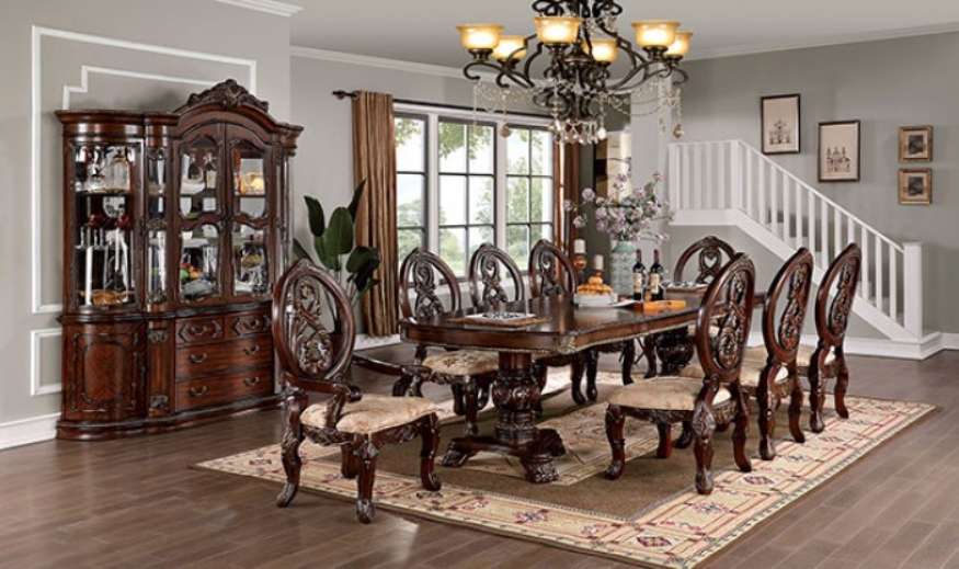 Normandy Traditional Expandable Dining Table 