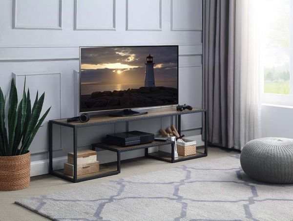 Idella Industrial Tv Stand