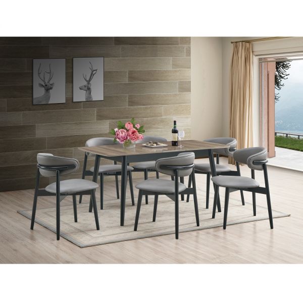 Lanae Mid-Century-Inspired Dining Table
