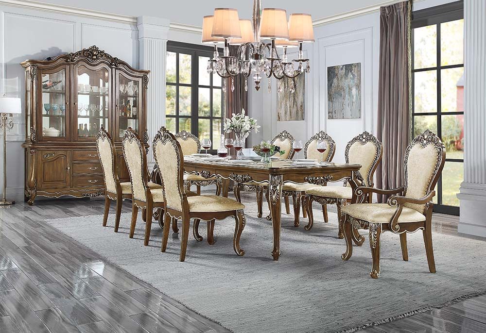 Latisha Traditional Design Dining Table