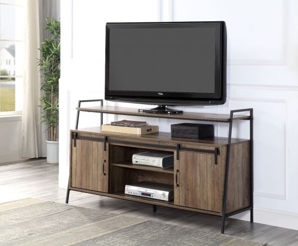 Rashawn Tv Stand with Rashawn Sliding Barn Doors Tv Stand