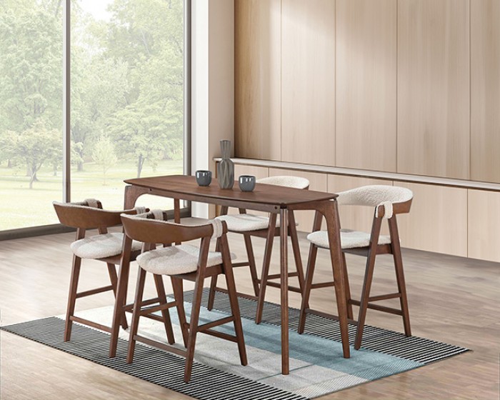 Ebikon I Mid-century Modern Counter Height Table