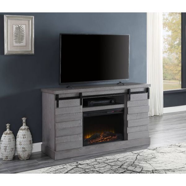 Amrita Tv Stand with Fireplace