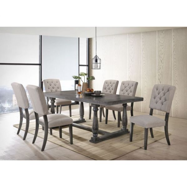 Bernard Rectangular Trestle Dining Table