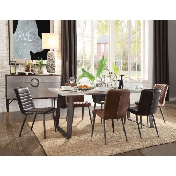 Kaylia Vintage and Modern Dining Table