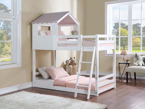 Solenne Fixed Ladder Bunk Bed