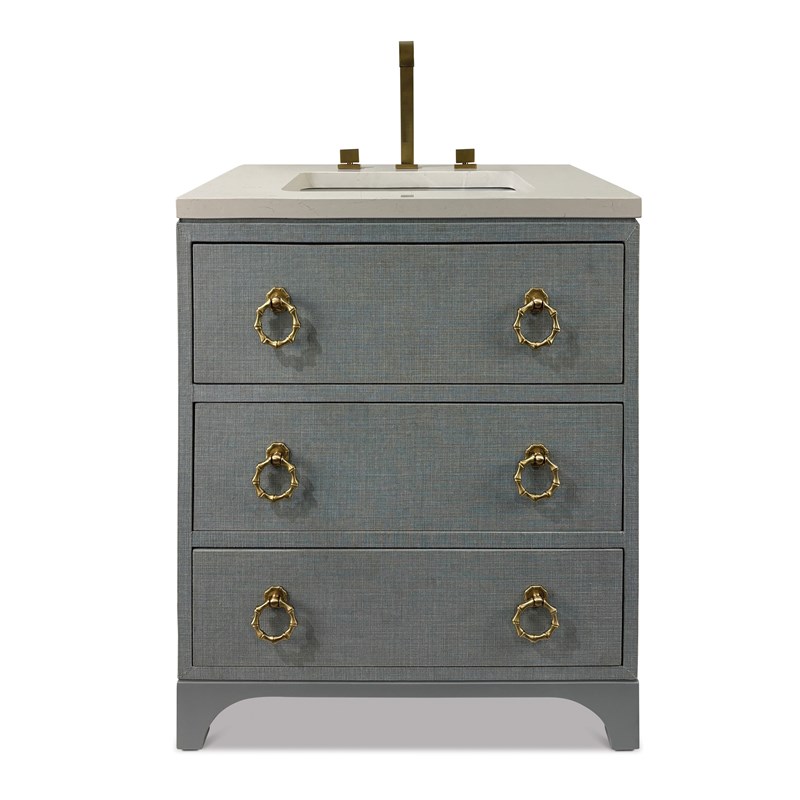 30" Lancaster Medium Sink Chest Bathroom Vanity