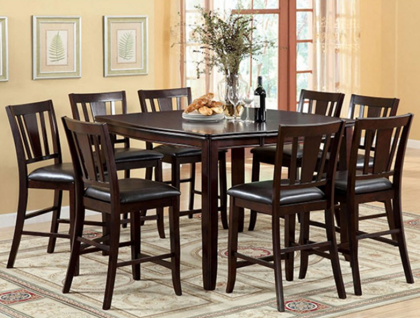 Edgewood Square Extendable Counter Height Table