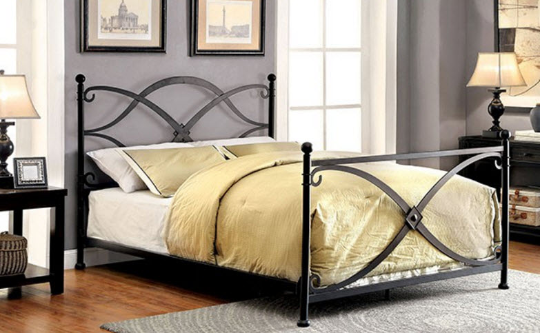 Zaria Full Metal Construction Bed
