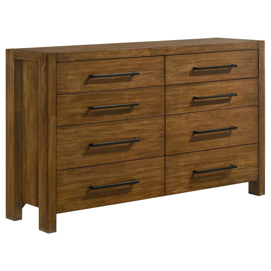 Adderley Panel Cream and Warm Brown Dresser