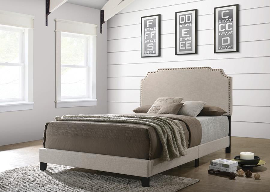 Tamarac Upholstered Panel Bed