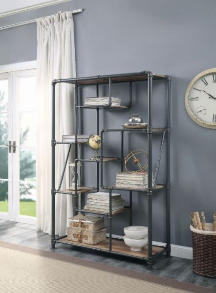 Brantley Industrial Bookshelf