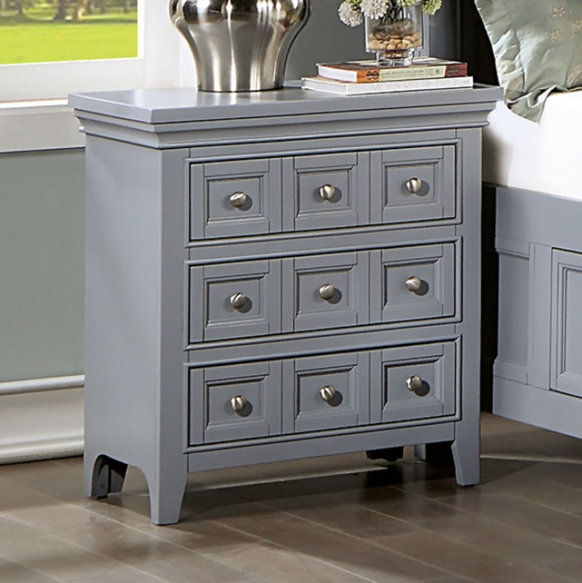 Castlile Transitional Nightstand