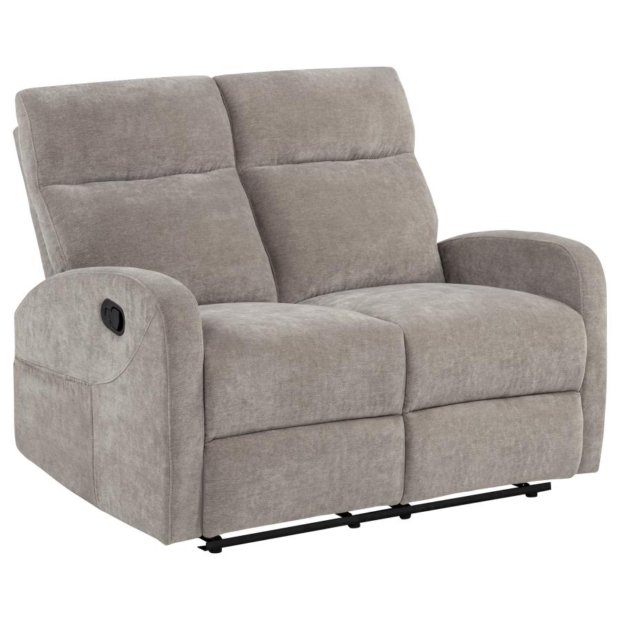 Hamilton Chenille Manual Reclining Loveseat