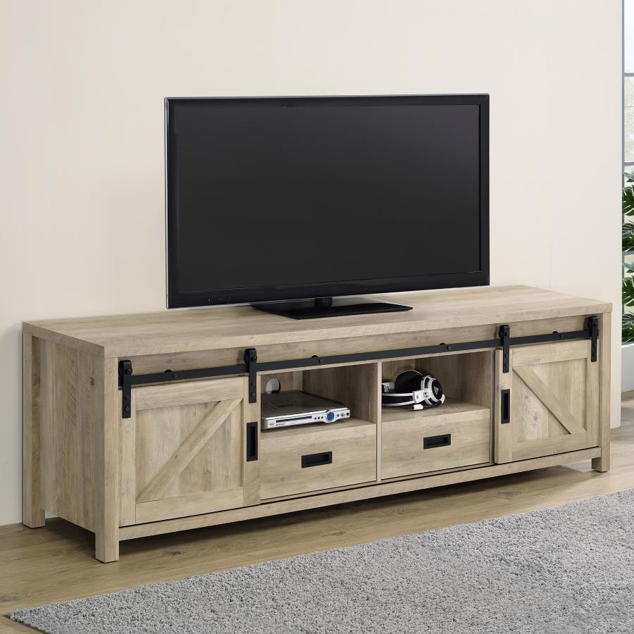 Madra 2-door Engineered Wood 79-inch TV Stand