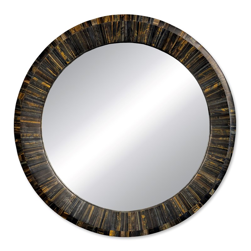 Koko Blue Tiger Eye Mirror