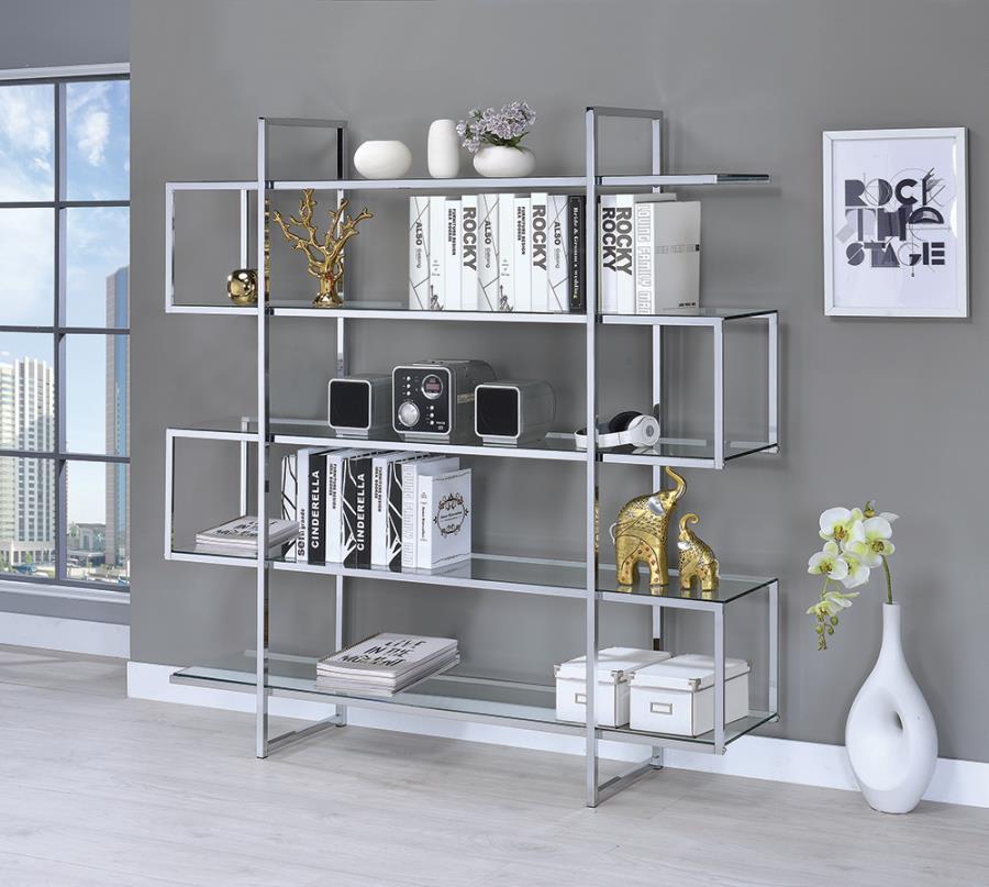 Elmer 63-inch 5-shelf Bookshelf