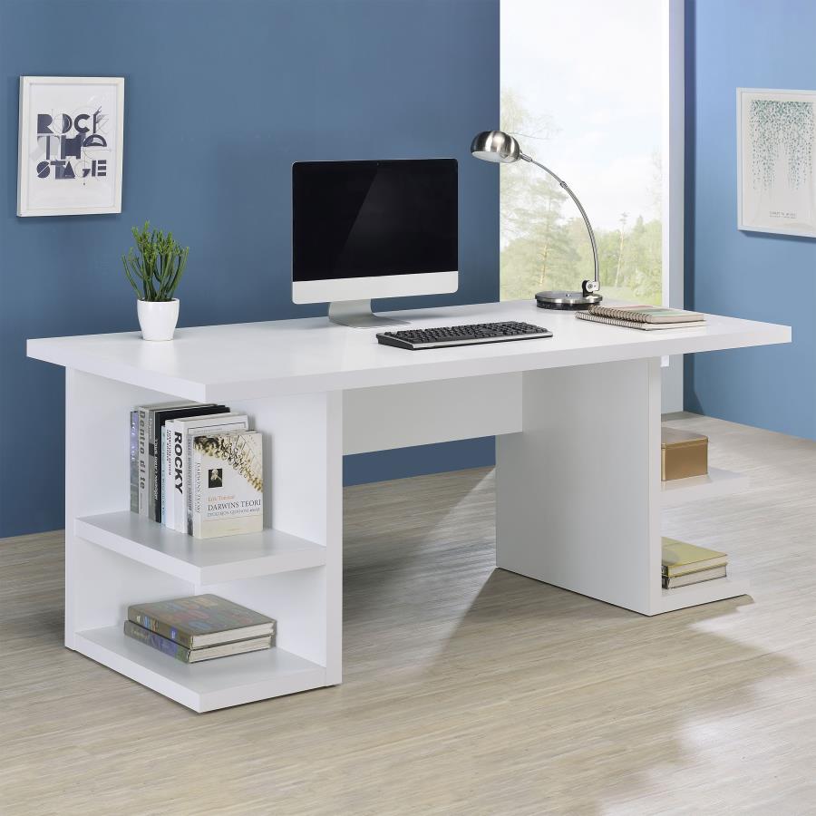 Alice 71-inch 4-shelf Engineered Wood Writing Desk