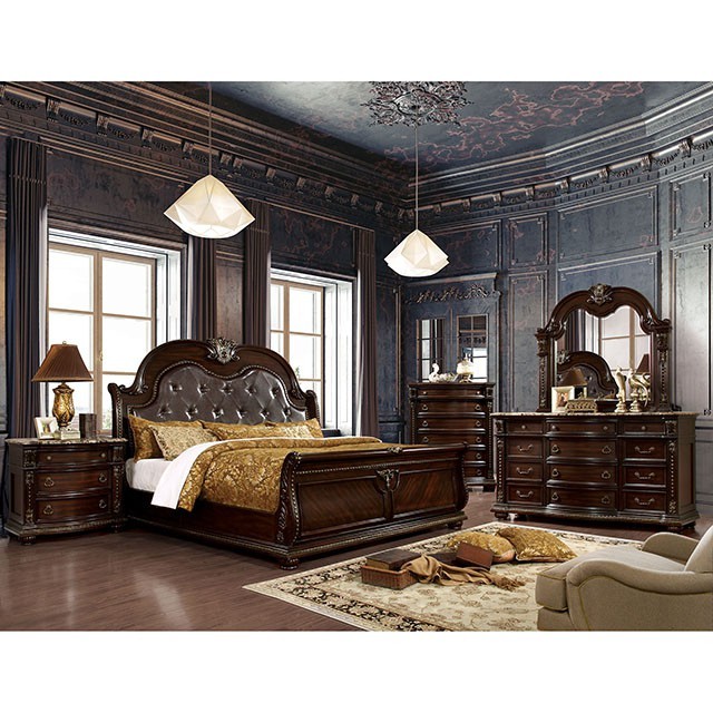 Fromberg Camelback Victorian Style Bed