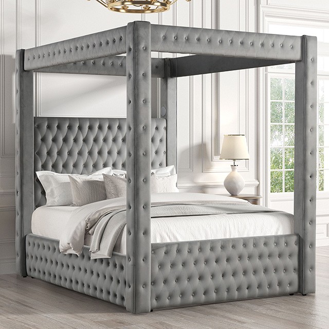 Etherea Transitional Poster Design Bed