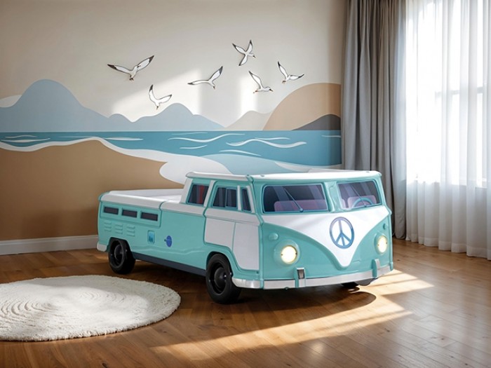 Axel Peace Bus Design Twin Bed