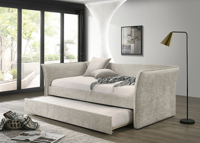 Yuri Contemporary Twin Daybed w/ Trundle
