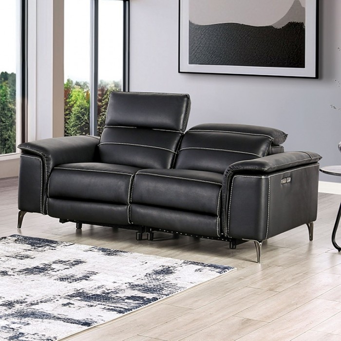 Ascona Contemporary Power Loveseat