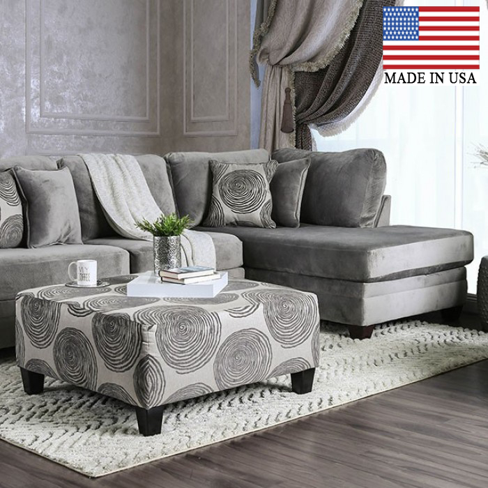 Bonaventura Rolled Arms Sectional Sofa