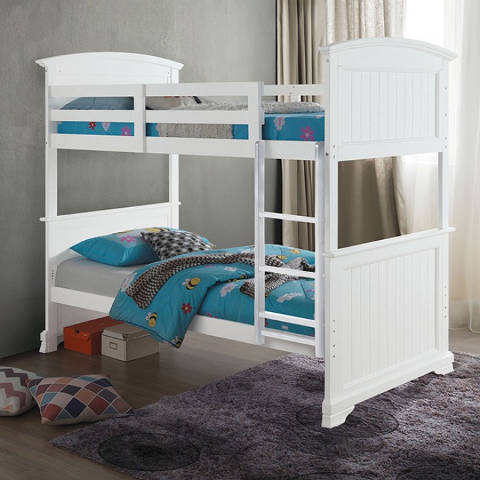 Albano Transitional Twin/Twin Bunk Bed