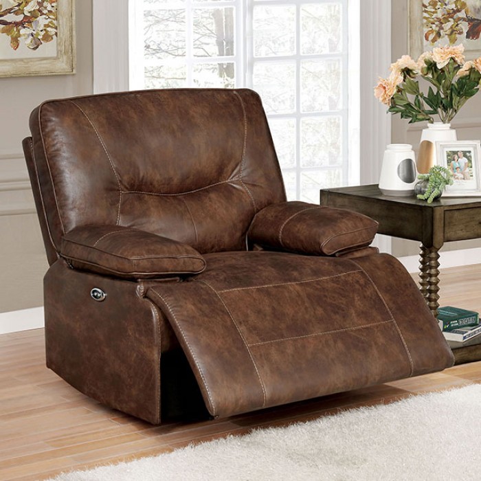 Chantoise Plush Cushions Power Recliner