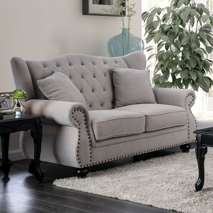 Ewloe Rolled Arms Loveseat