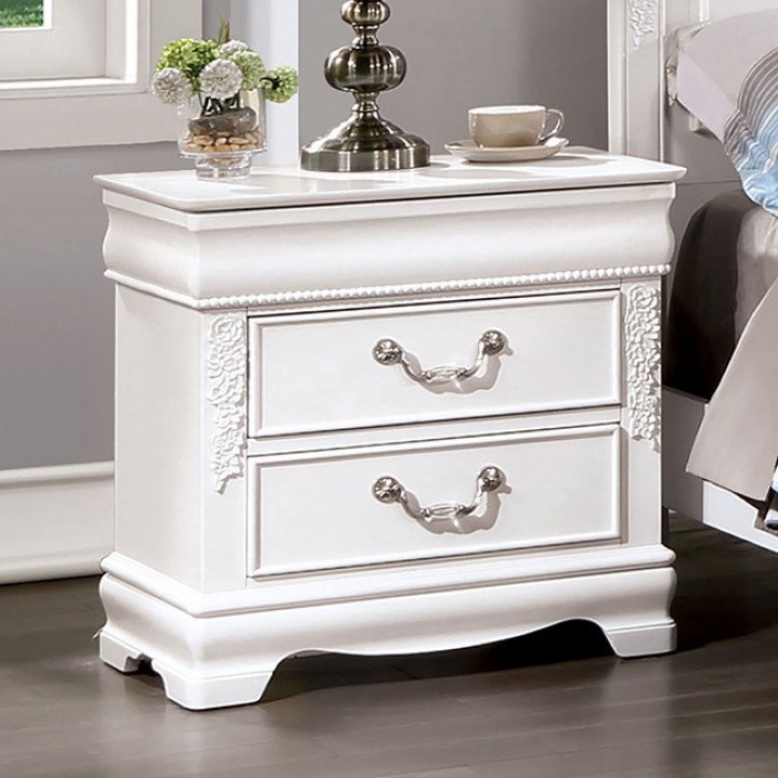 Alecia Night Stand with Classic Design