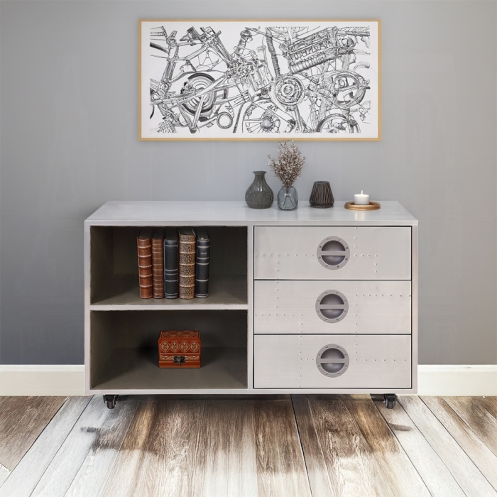 Brancaster Rectangular Frame Cabinet