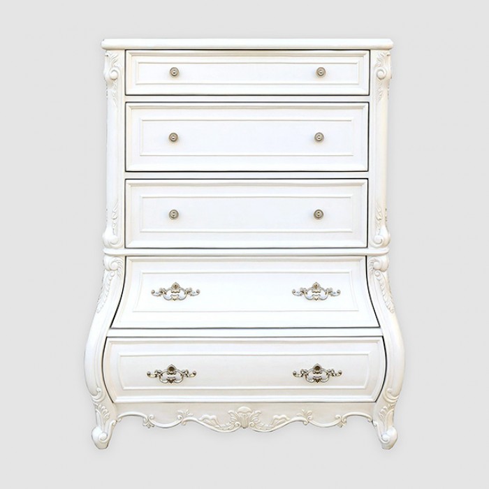 Valentini Traditional Chest with Crystal-like Acrylic Buttons