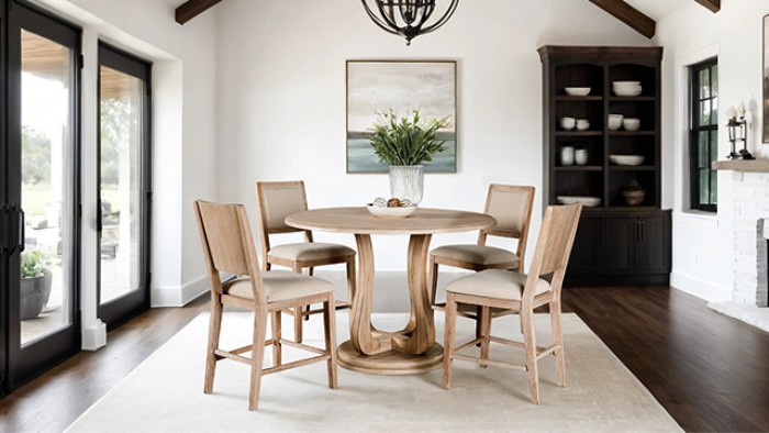 54" Orbetello Transitional Round Counter Table