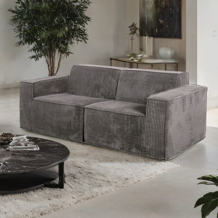 Kimara Contemporary Compressed Loveseat