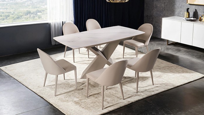 Lenvik Contemporary Dining Table
