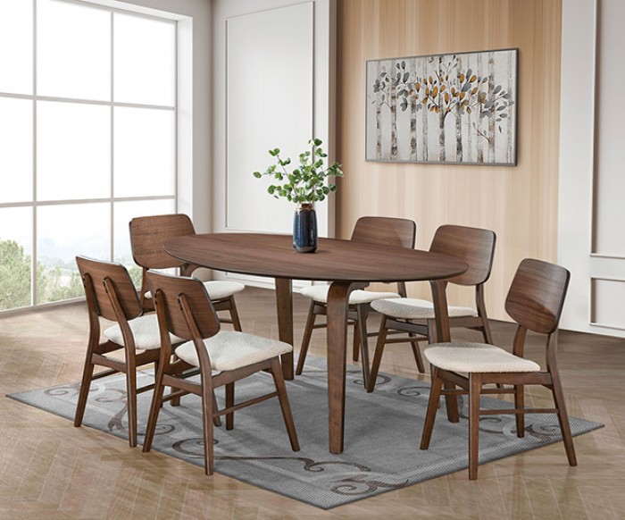 Narvik Mid-Century Modern Dining Table