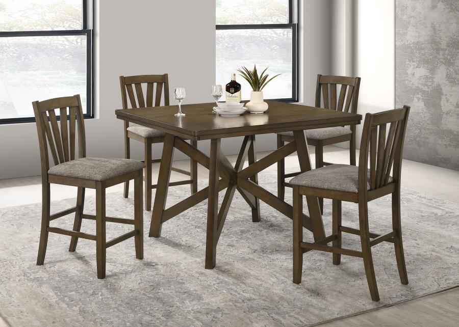 Canfield 47-inch Square Counter Height Dining Table