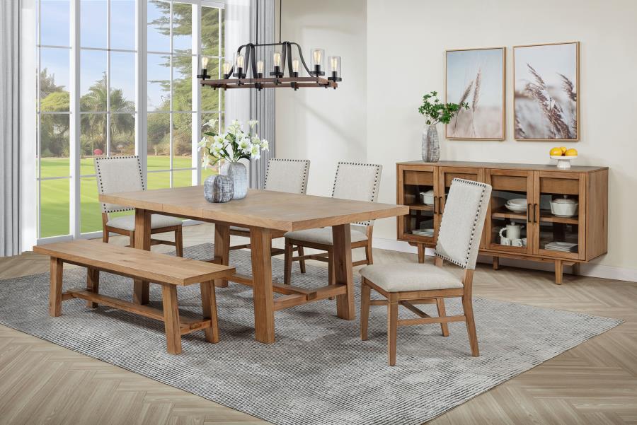 Middleton 76-inch Extension Leaf Dining Table