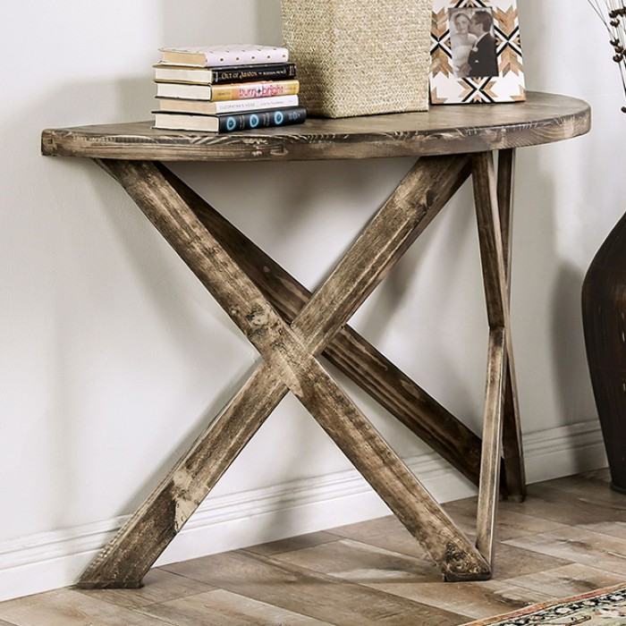 Culver XBase Farmhouse Design Sofa Table